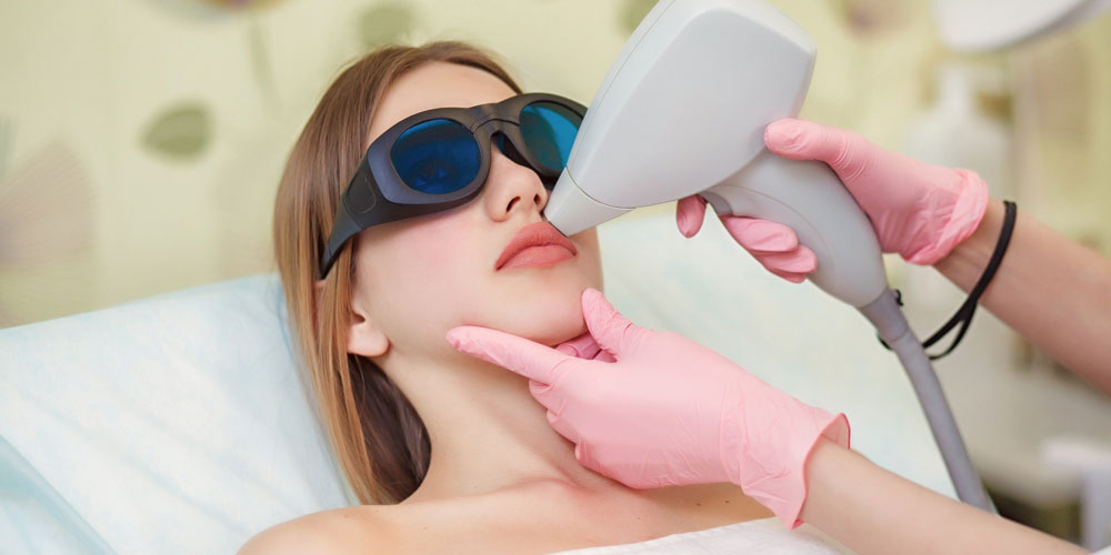 لیزر مو با دستگاه الکساندرایت