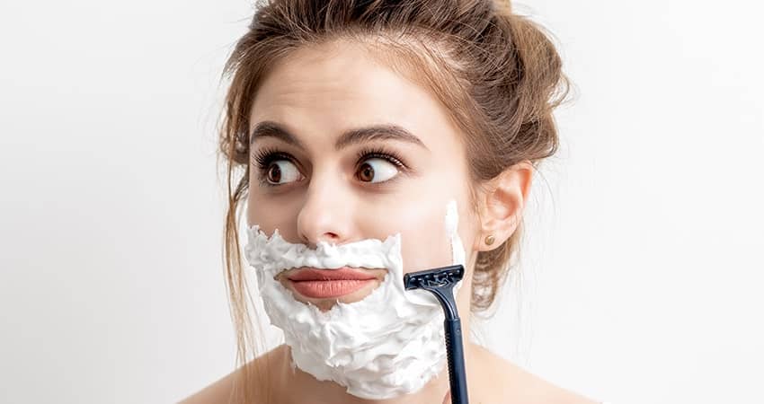 تکنیک صحیح شیو کردن تکنیک صحیح شیو کردن