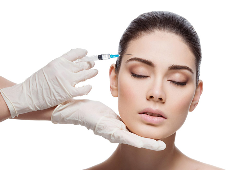 نحوه تزریق بوتاکس پیشانی