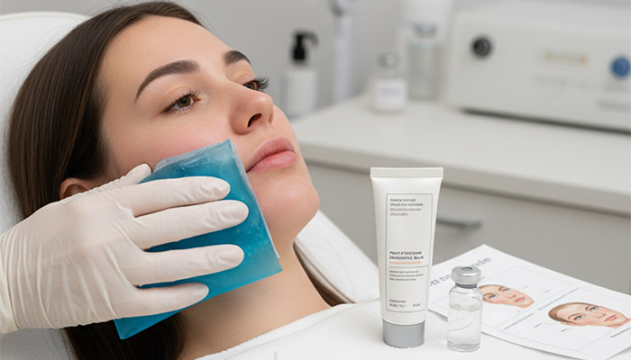 مراقبت بعد از تزریق ژل